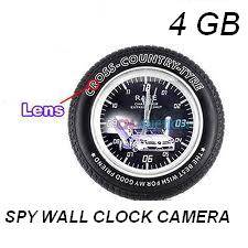Spy Wall Clock Camera